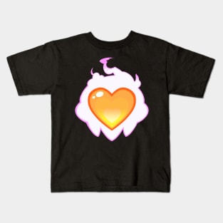 Burning Heart Kids T-Shirt